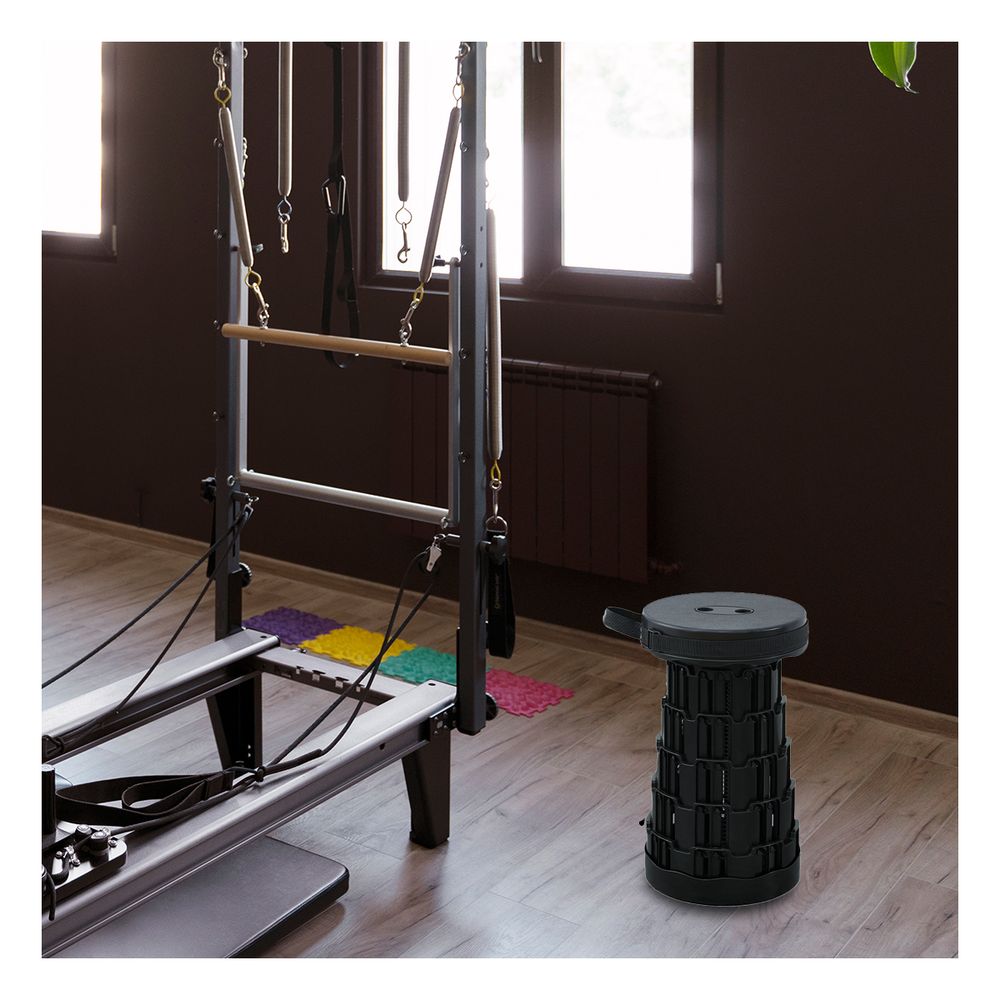 Silla Versatil y Util en Color Negro Y+Stickers Silla Versatil y Util en Color Negro Y+Stickers