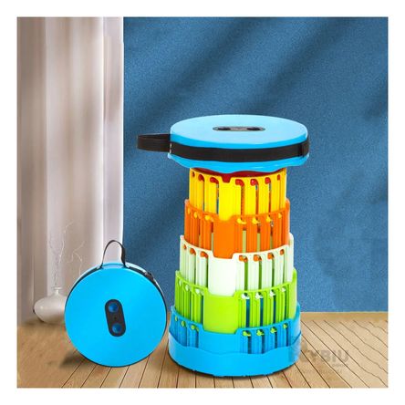 Silla Compacto Plegable de Tono Multicolor Y+Papel de Regalo Silla Compacto Plegable de Tono Multicolor Y+Papel de Regalo