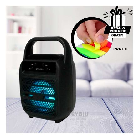 Equipo con Conexion Bluetooth en Negro Y+Post-it adhesivos Equipo con Conexion Bluetooth en Negro Y+Post-it adhesivos