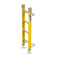 Escalera Embonable de Fibra de Vidrio 4 Pasos Now Laders
