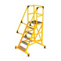 Escalera Tipo Avion de Fibra de Vidrio 6 Pasos Now Laders