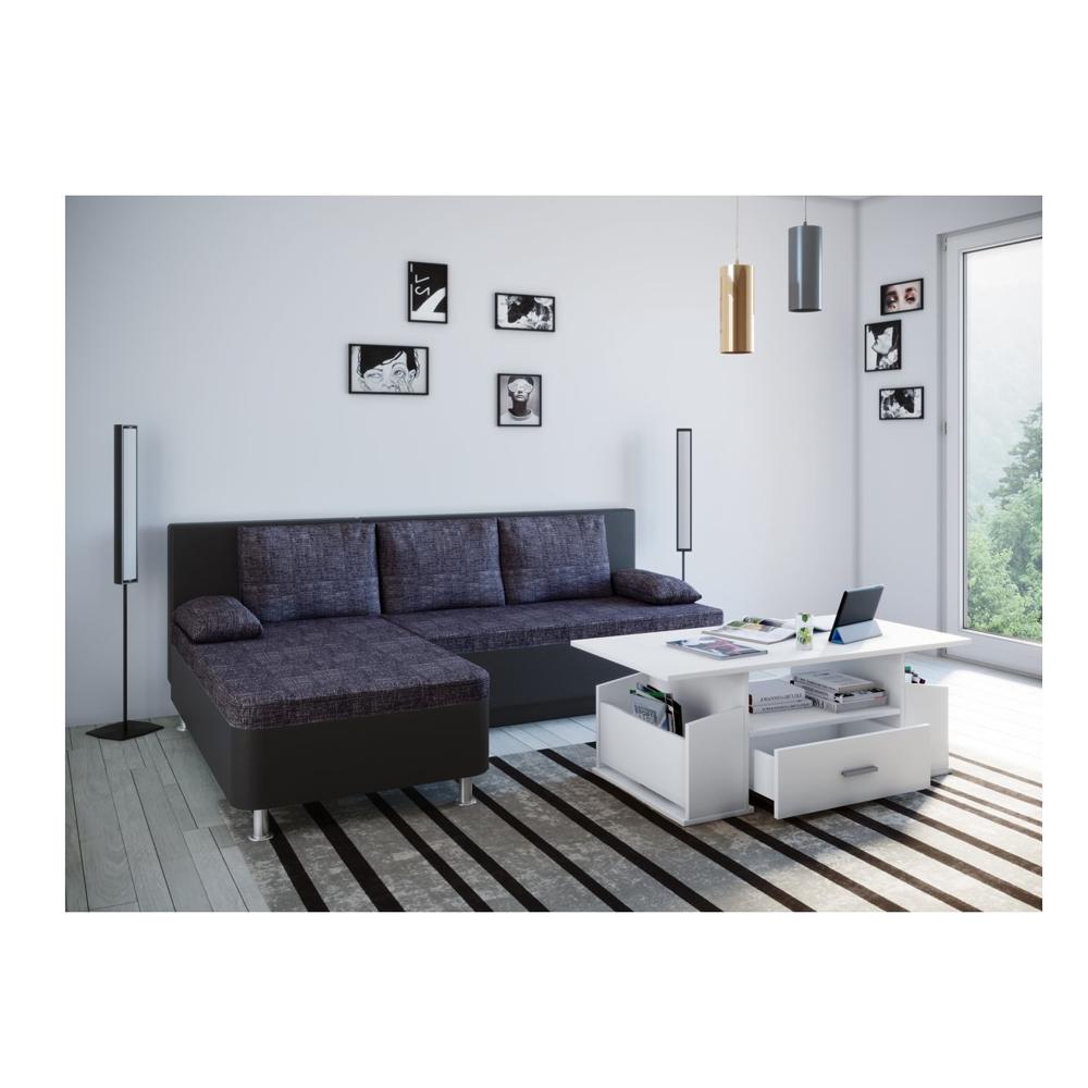 Mesa de Centro Funcional TU MESITA Gia color Blanco 1 cajón