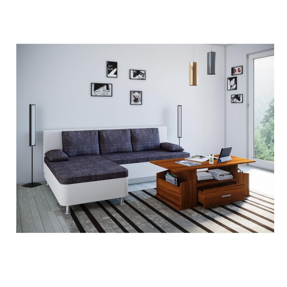 Mesa de Centro Funcional TU MESITA Gia color Marrón 1 cajón