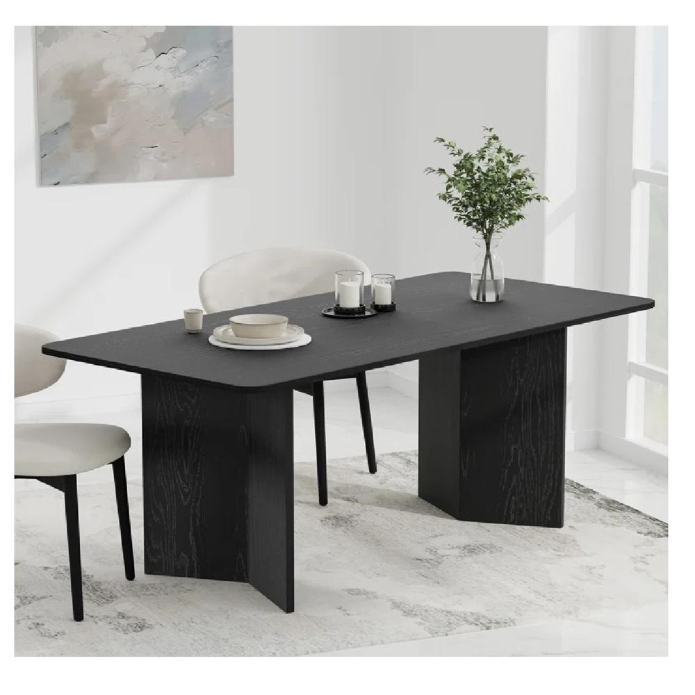 Mesa de Comedor TU MESITA Málaga color Negro