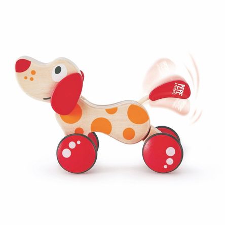 Juguete de Madera HAPE Pepe Pull Along Perrito para Jalar