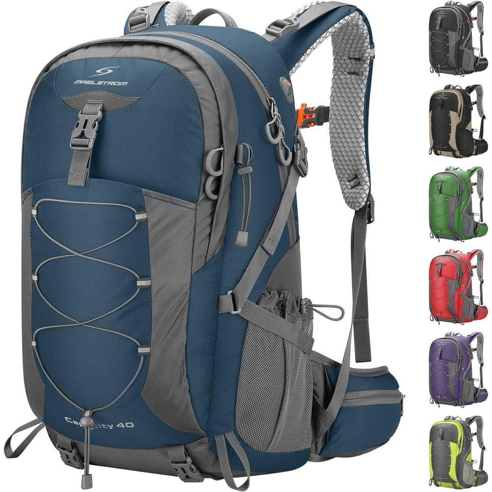 Mochila Maelstrom 40 L impermeable con funda de lluvia, ligera, travel backpack.