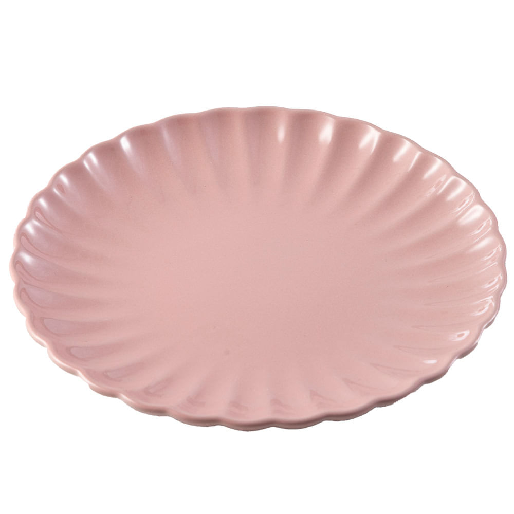 Plato de Entrada DECO HOME Rosa C/Blo Acuar