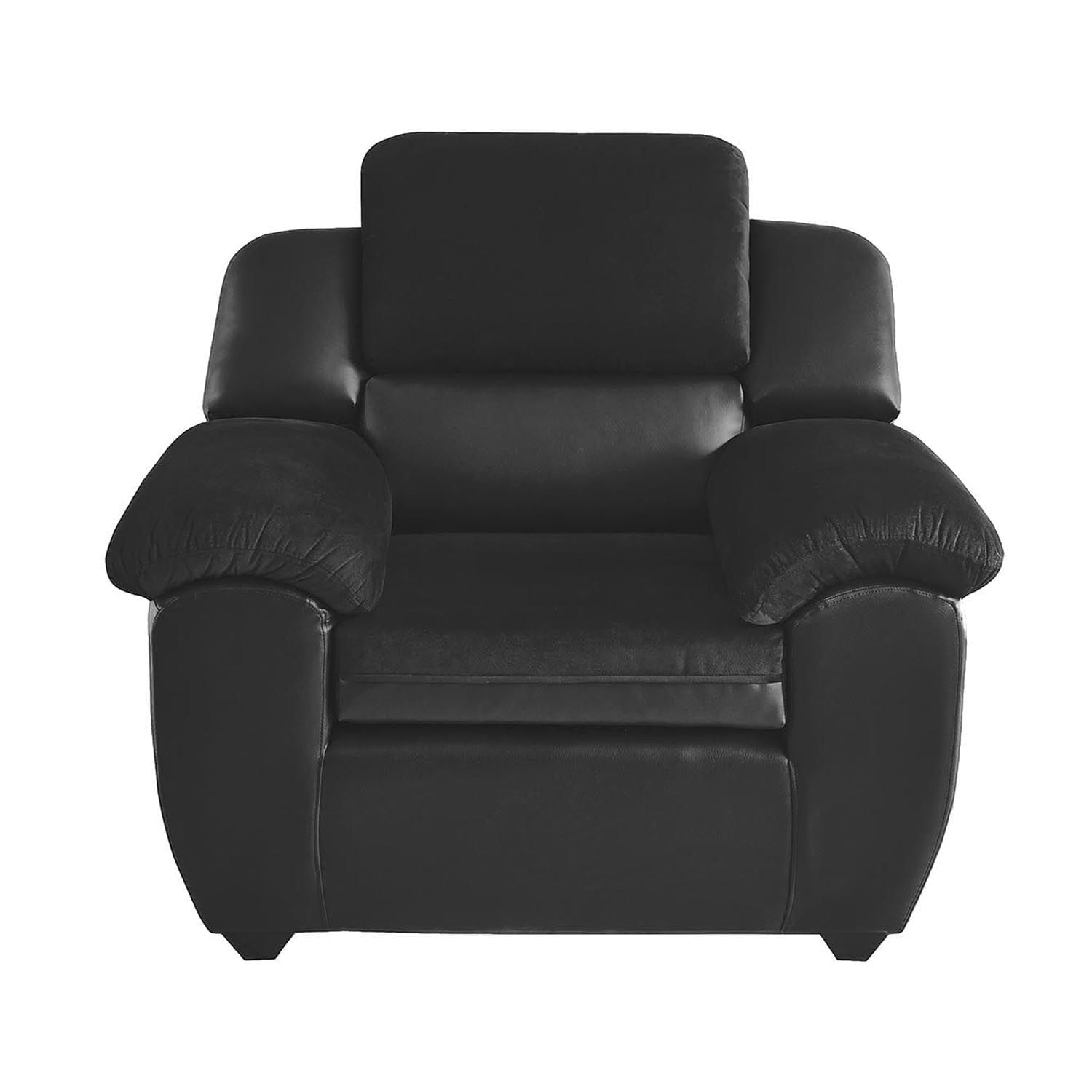 Sillon Reclinable 1 Cuerpo FORLI Montiano negro