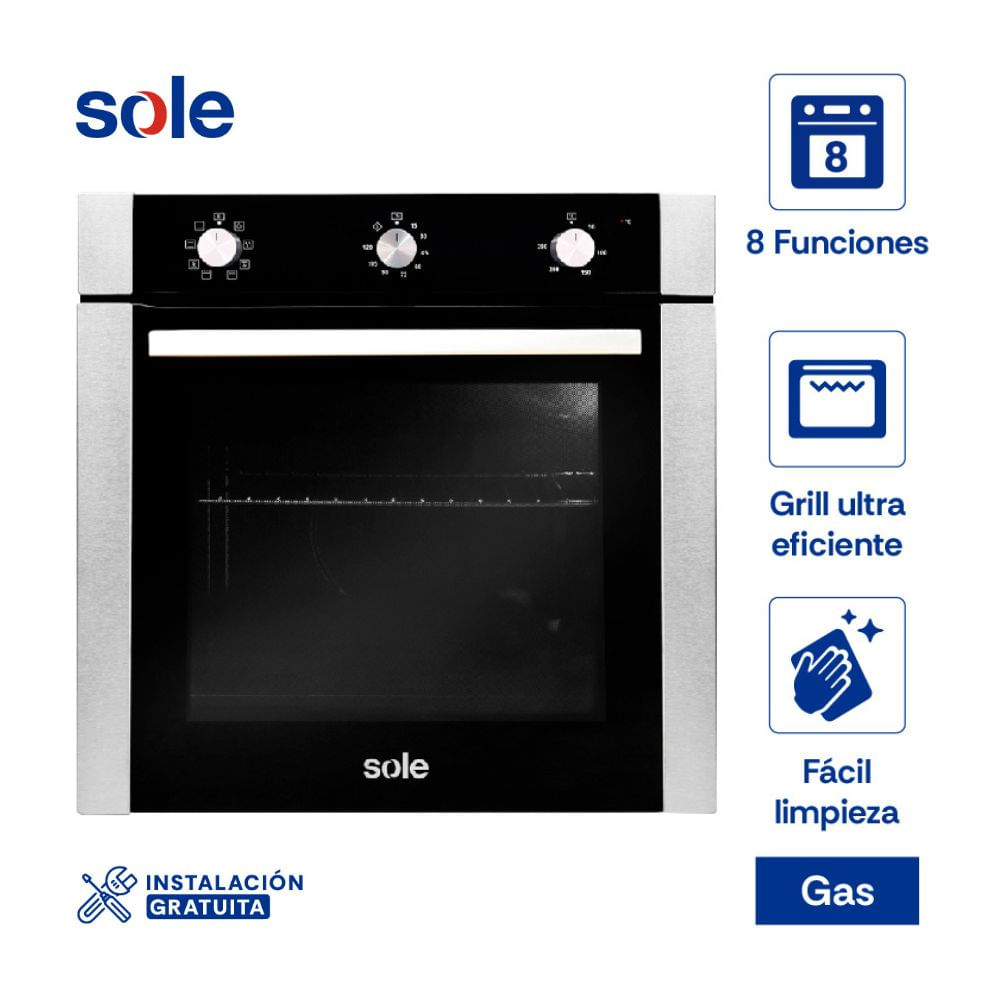 Horno Empotrable Sole Perfect 65L