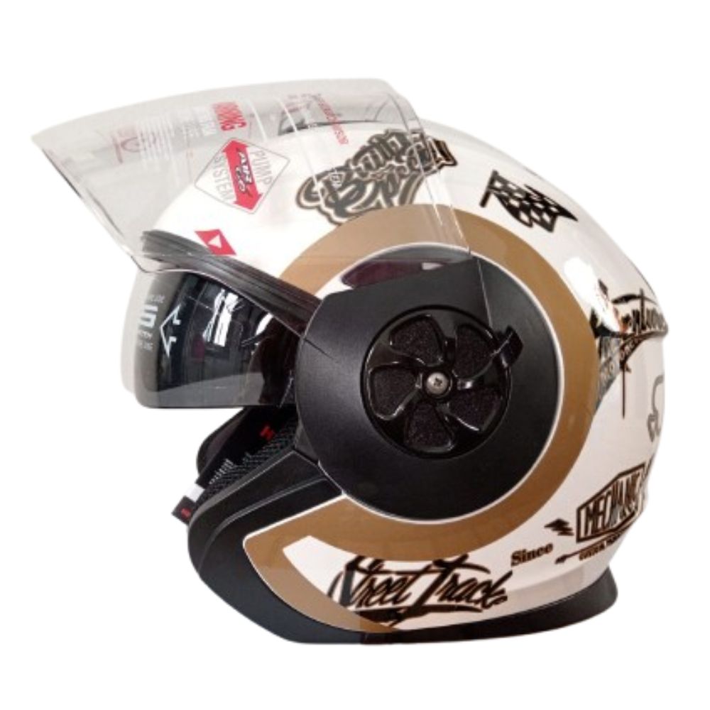 Casco de Moto Bolichero Certificado Rantash