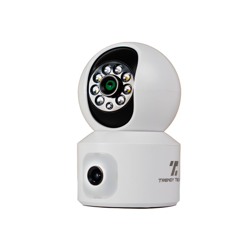 Cámara de Seguridad Interior Full HD Wifi Doble Lente 360 Vision Nocturna