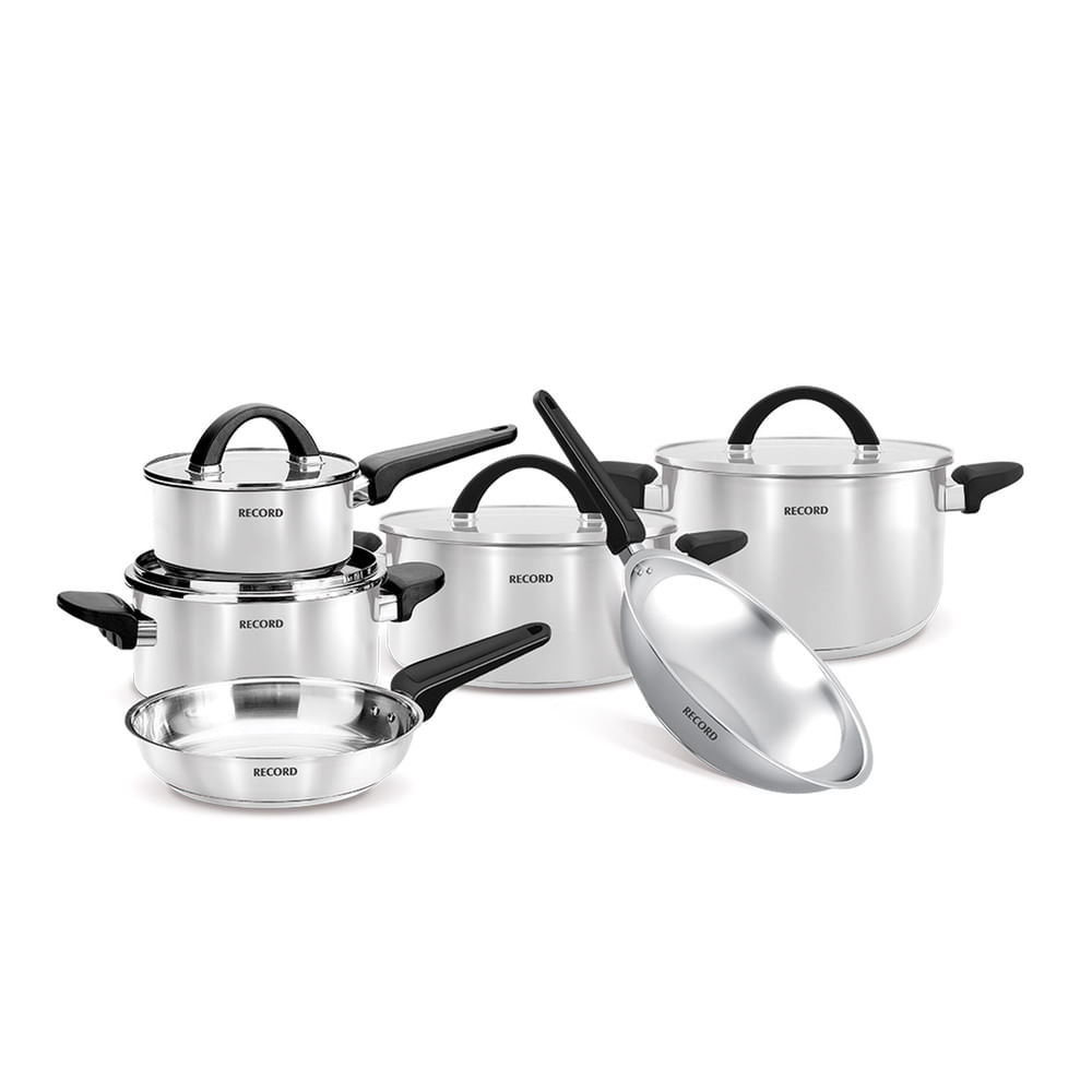 Juego Inox Belleza Record 10PZ