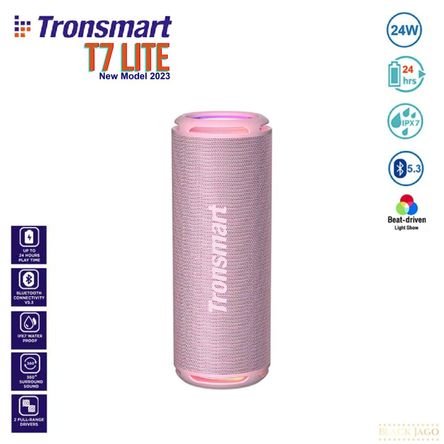 Parlante Tronsmart T7 Lite Portatil Bluetooth Rosa