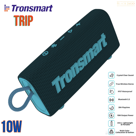 Parlante Tronsmart Trip Portatil Bluetooth Azul