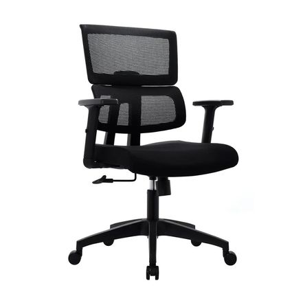 Silla de Oficina Giratoria Flip Basculante Negro Ofideas