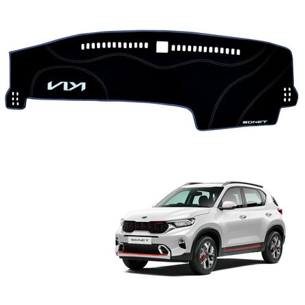 Protector de Tablero Para KIA SONET 2023-2024 en Tacto Cuero - Protección y Estilo Superior Protector de Tablero Para KIA SONET 2023-2024 en Tacto Cuero - Protección y Estilo Superior