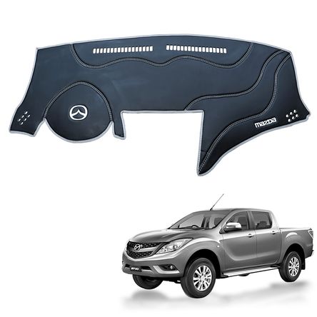 Protector de Tablero Para MAZDA BT-50 2015-2020 en Tacto Cuero - Protección y Estilo Superior
