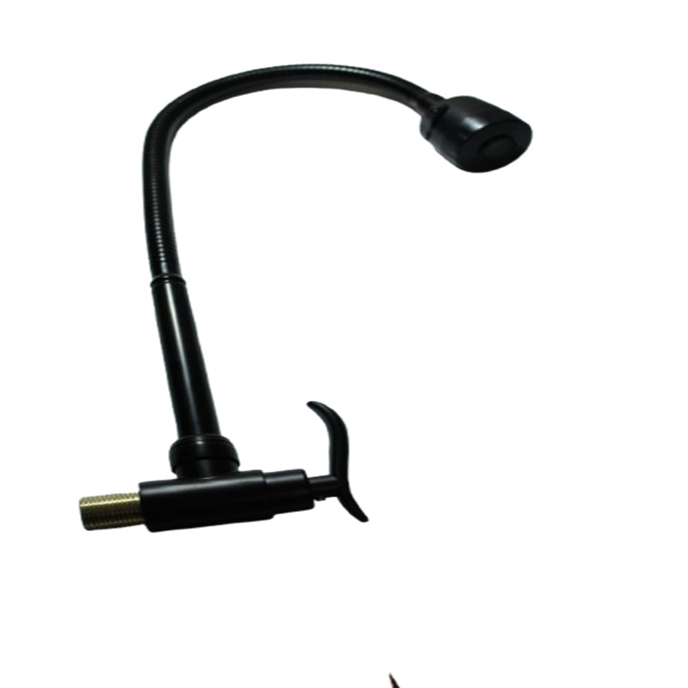 Pico Pared Negro Mate Flexible