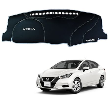 Protector de Tablero Para  NISSAN VERSA 2016 en Tacto Cuero - Protección y Estilo Superior