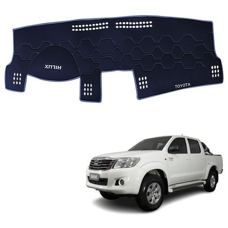 Protector de Tablero Para  TOYOTA HILUX 2013 -COCOS en Tacto Cuero - Protección y Estilo Superior
