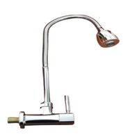 Pico Pared Flexible Cromado Cuadrado