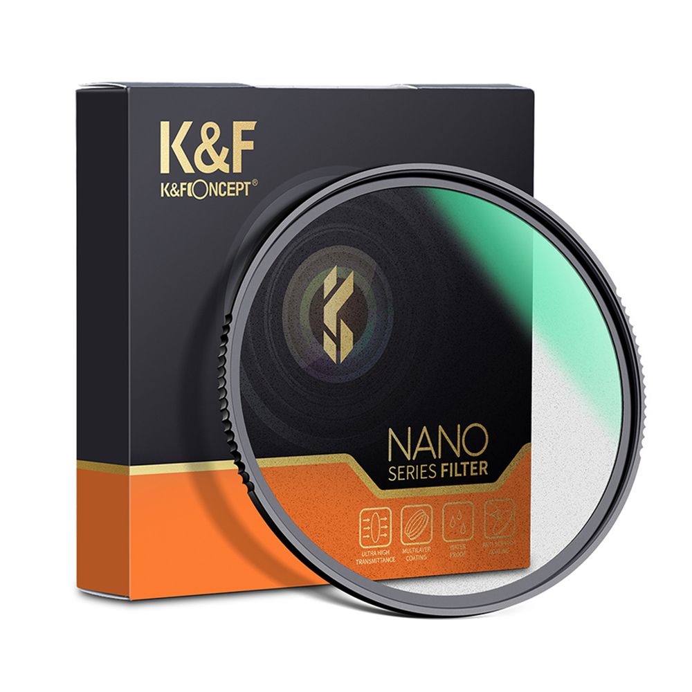 Filtro Black Mist 1/2 Nano-X – K&F Concept - 72mm Filtro Black Mist 1/2 Nano-X – K&F Concept - 72mm