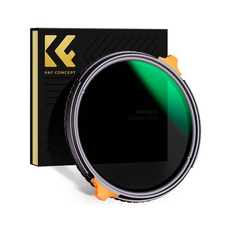 Filtro 2 en 1 – CPL Polarizado + ND4-ND64 Variable Nano X – K&F Concept - 77mm Filtro 2 en 1 – CPL Polarizado + ND4-ND64 Variable Nano X – K&F Concept - 77mm