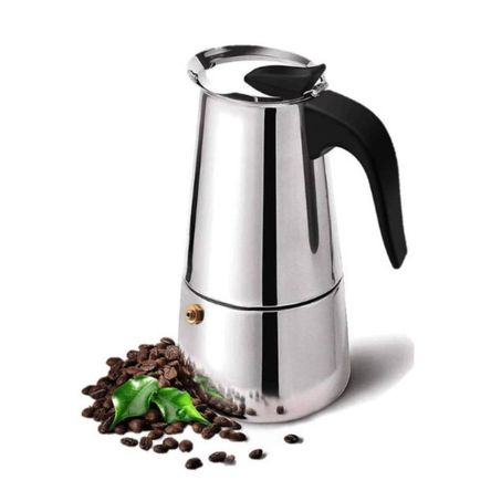 Cafetera Espresso Maker Italiana 6 Tazas Acero Inoxidable Cafetera Espresso Maker Italiana 6 Tazas Acero Inoxidable