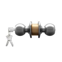 Chapa pomo Travex Ace Inox para Dormitorio de Acero Inoxidable Brillante