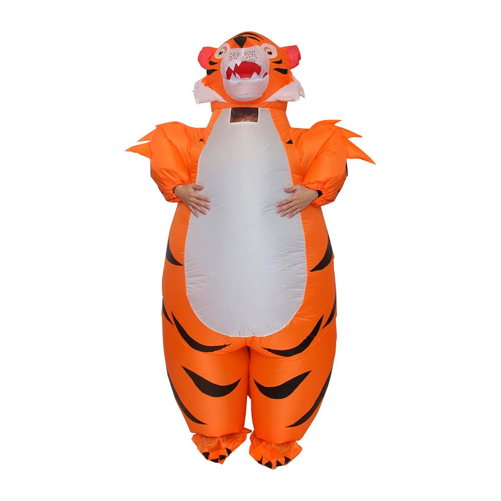 Disfraz Inflable de Tigre para Halloween y Cosplay