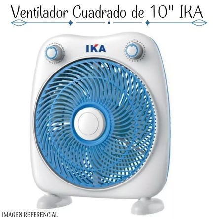 Ventilador Cuadrado de 10” Marca IKA de 40watts Ventilador Cuadrado de 10” Marca IKA de 40watts