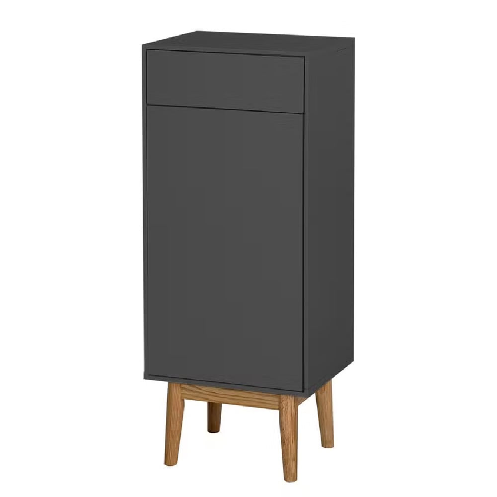 Mueble Auxiliar de Baño Moderno Ankara Negro R&R MUEBLES