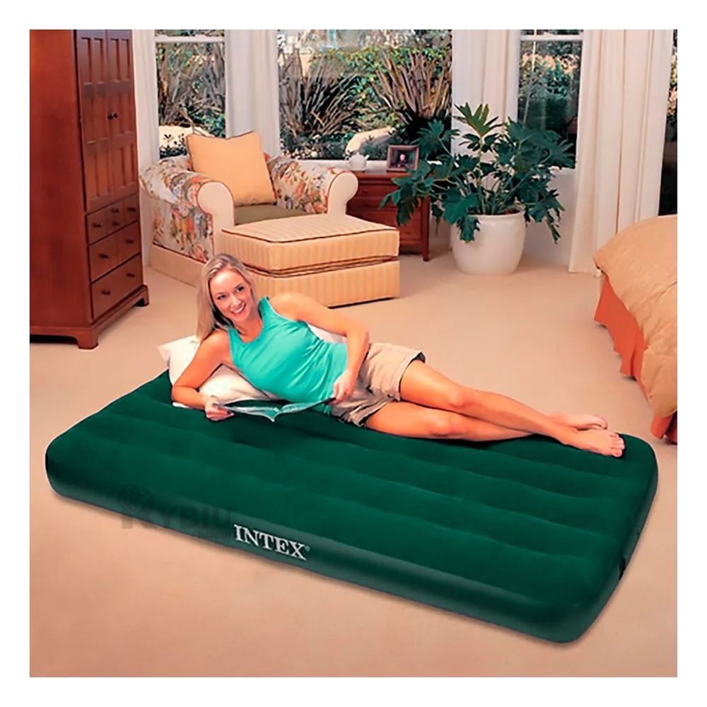 Colchoneta de Dormir en Ton Verde Y+Regalo Ligas para Peinar Colchoneta de Dormir en Ton Verde Y+Regalo Ligas para Peinar