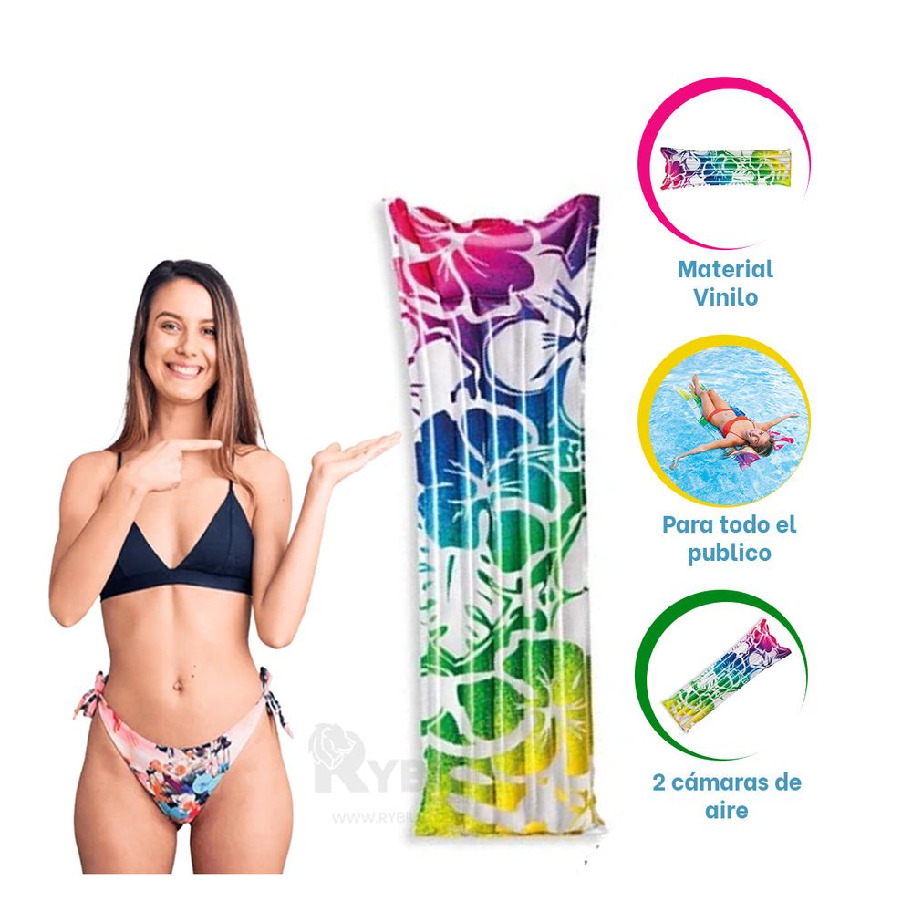 Colchoneta en Arcoiris 59720NP Y+Regalo Ligas para Peinar Colchoneta en Arcoiris 59720NP Y+Regalo Ligas para Peinar