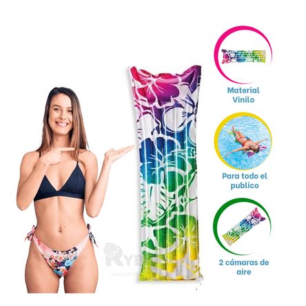 Colchoneta en Arcoiris 59720NP Y+Regalo Ligas para Peinar Colchoneta en Arcoiris 59720NP Y+Regalo Ligas para Peinar