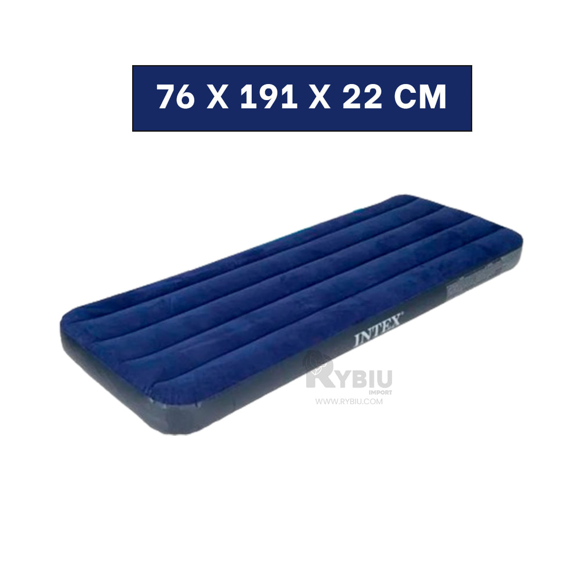 Colchoneta Ligera Azul Y+Regalo Ligas para Peinar