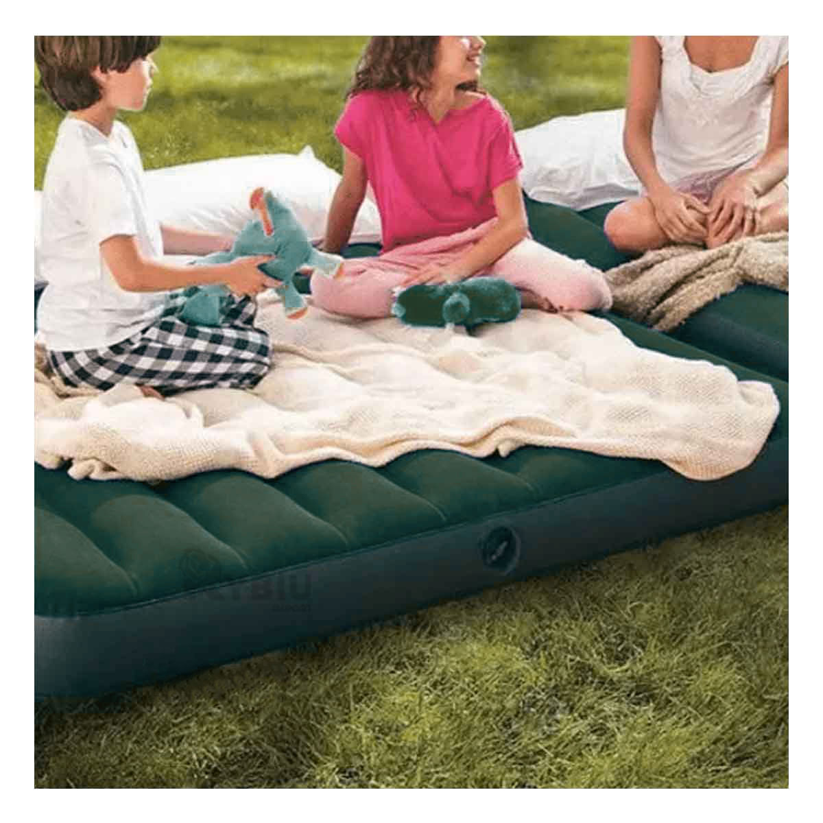 Colchoneta para Dormir Verde 1pz Y+Ligas de Regalo