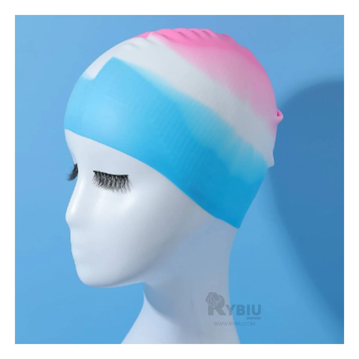 Cubre Cabeza para Piscina en Fucsia Y+Post-it Adhesivos