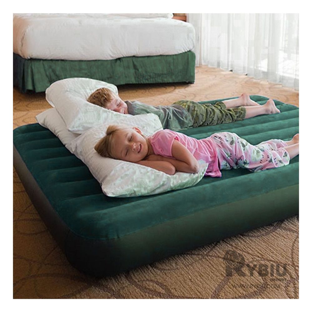 Colchon Queen Comodo para la Familia en Color Verde 1 1/2 pz Colchon Queen Comodo para la Familia en Color Verde 1 1/2 pz