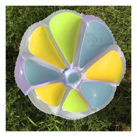 Inflable de Agua Flor Celeste Y+Regalo Ligas para Peinar