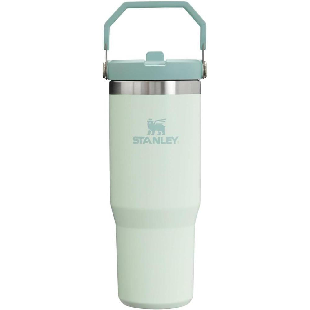 Vaso Stanley IceFlow con tapa antifugas y sorbete abatible. Frío 12h, hielo 2 días
