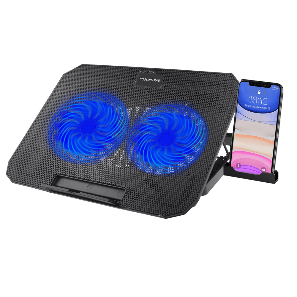 Soporte Base Cooler Ventilador para Laptop Notebook 2 ventiladores N33 Soporte Base Cooler Ventilador para Laptop Notebook 2 ventiladores N33