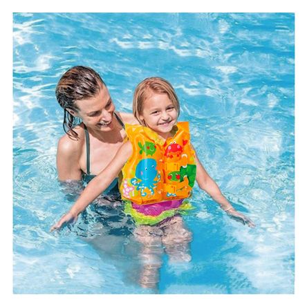 Chaleco Versatil y Adaptable al Agua Amarillo Y+Stickers Chaleco Versatil y Adaptable al Agua Amarillo Y+Stickers