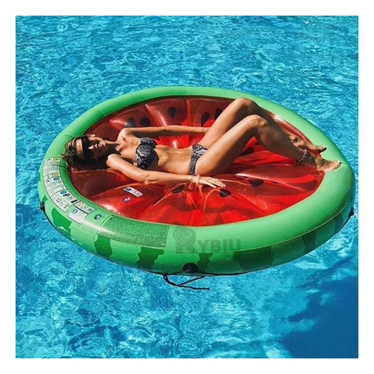 Flotador Inflable Divertido con Diseño de Sandia