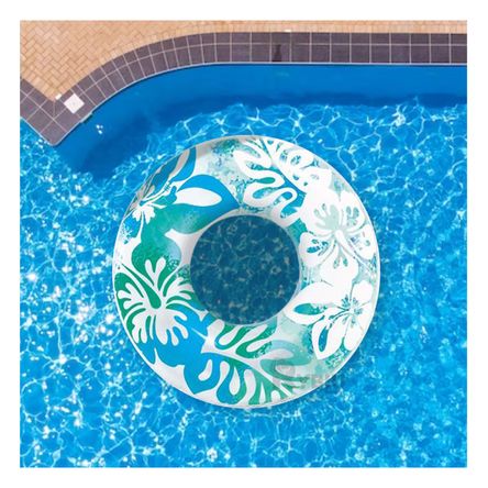 Flotador Entretenido de Algas para Niños Celeste