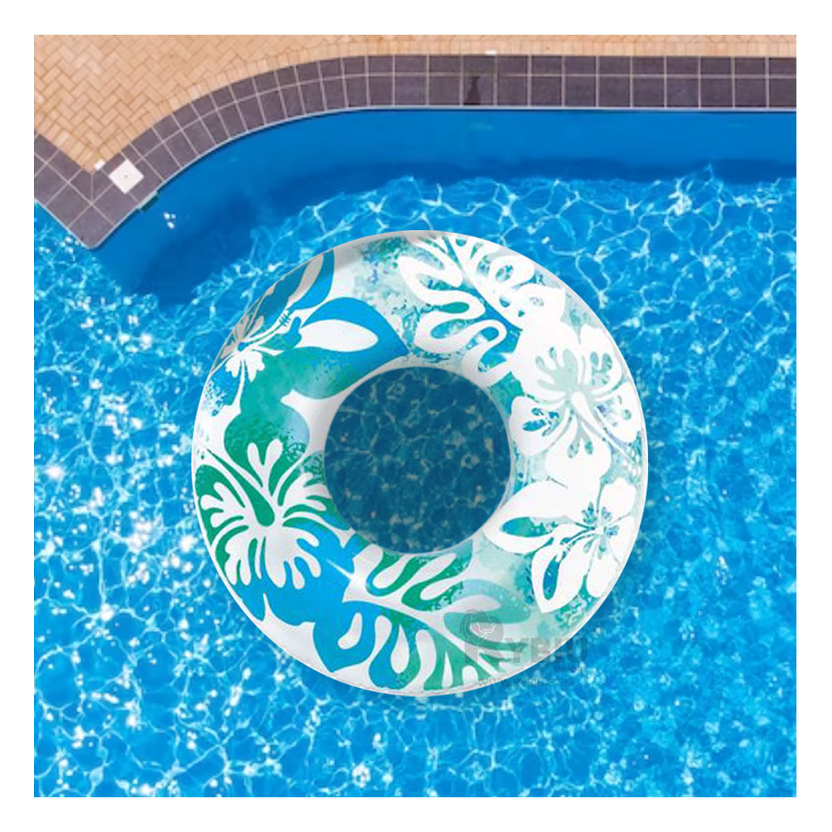 Flotador Entretenido de Algas para Niños Celeste