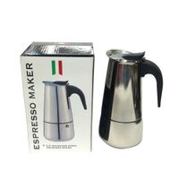 Cafetera Italiana de Acero Inoxidable para 9 Tazas - Espresso Maker