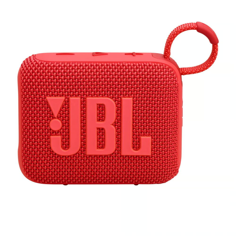 JBL Go 4 - Parlante Bluetooth Ultraportátil Rojo con Sonido JBL Pro ...