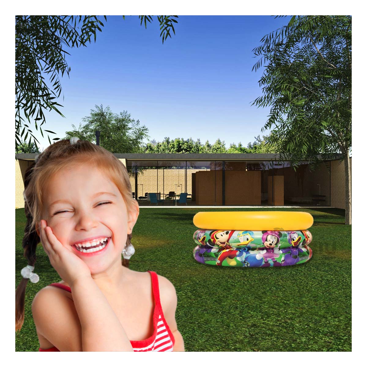 Pileta Resistente y Util Multicolor Y+Post-it adhesivos