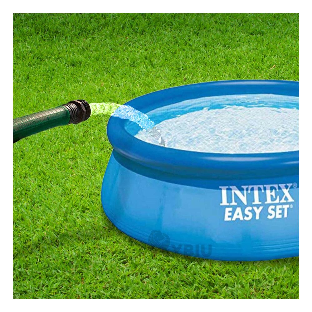 Piscina Borde Inflable en Tono Celeste Y+Papel de Regalo Piscina Borde Inflable en Tono Celeste Y+Papel de Regalo